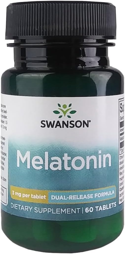 Swanson Melatonin Tablets 60 Count