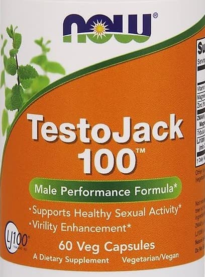 NOW Foods Testojack 100 Male Performance Formula Capsule 60 Capsules