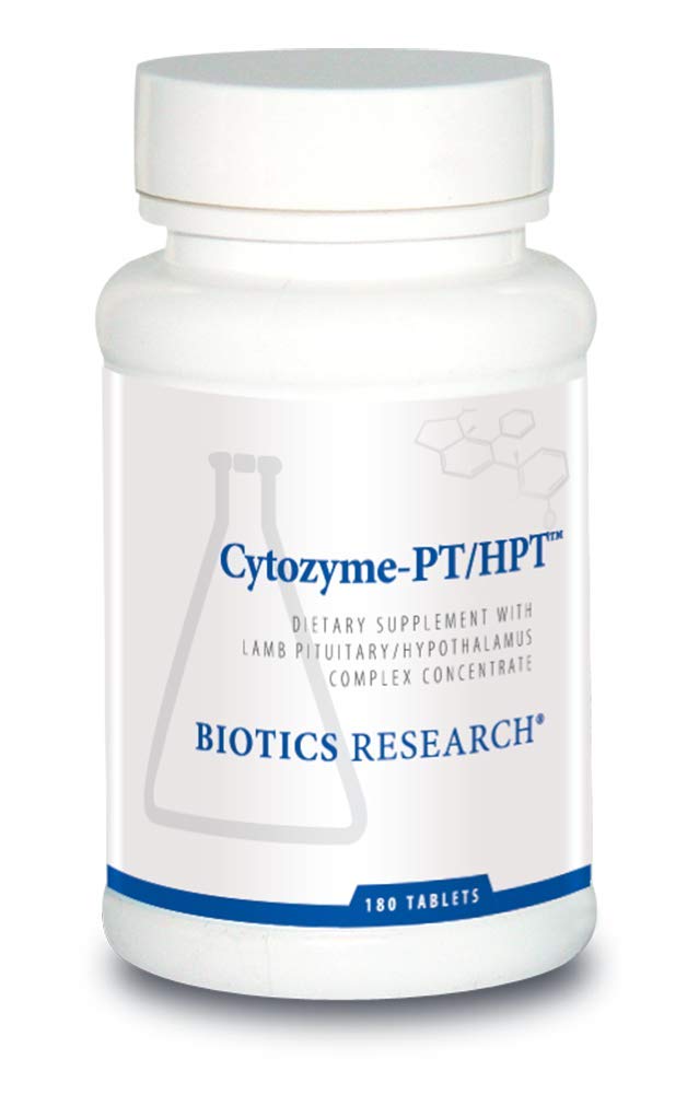 Biotics Research Cytozyme PT HPT Lamb Pituitary Hypothalamus Complex, 180 Tablets