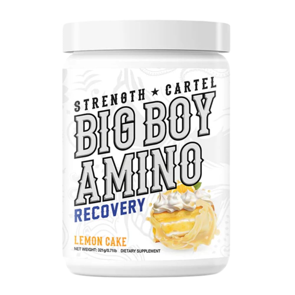 STRENGTH CARTEL Big Boy Amino Lemoncake Powder 11.32 oz