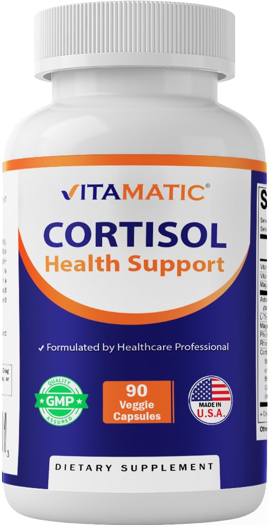 Vitamatic Cortisol Health Support Capsule 90 Count