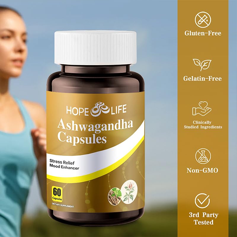 HOPE LIFE Herbal Mood & Sleep Support Capsule 1 Count