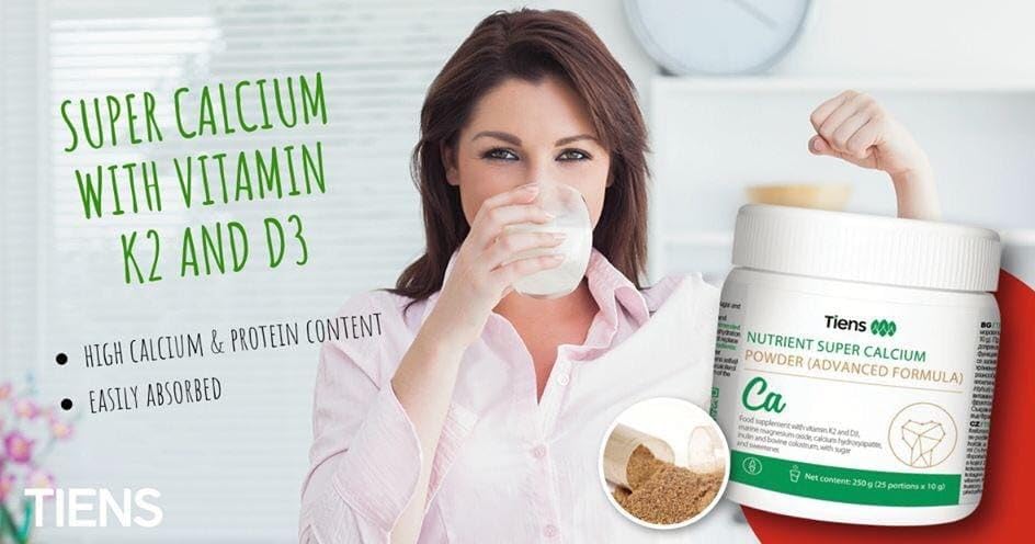 Tiens Nutrient Super Calcium Powder Advanced Formula, 8.8185 oz