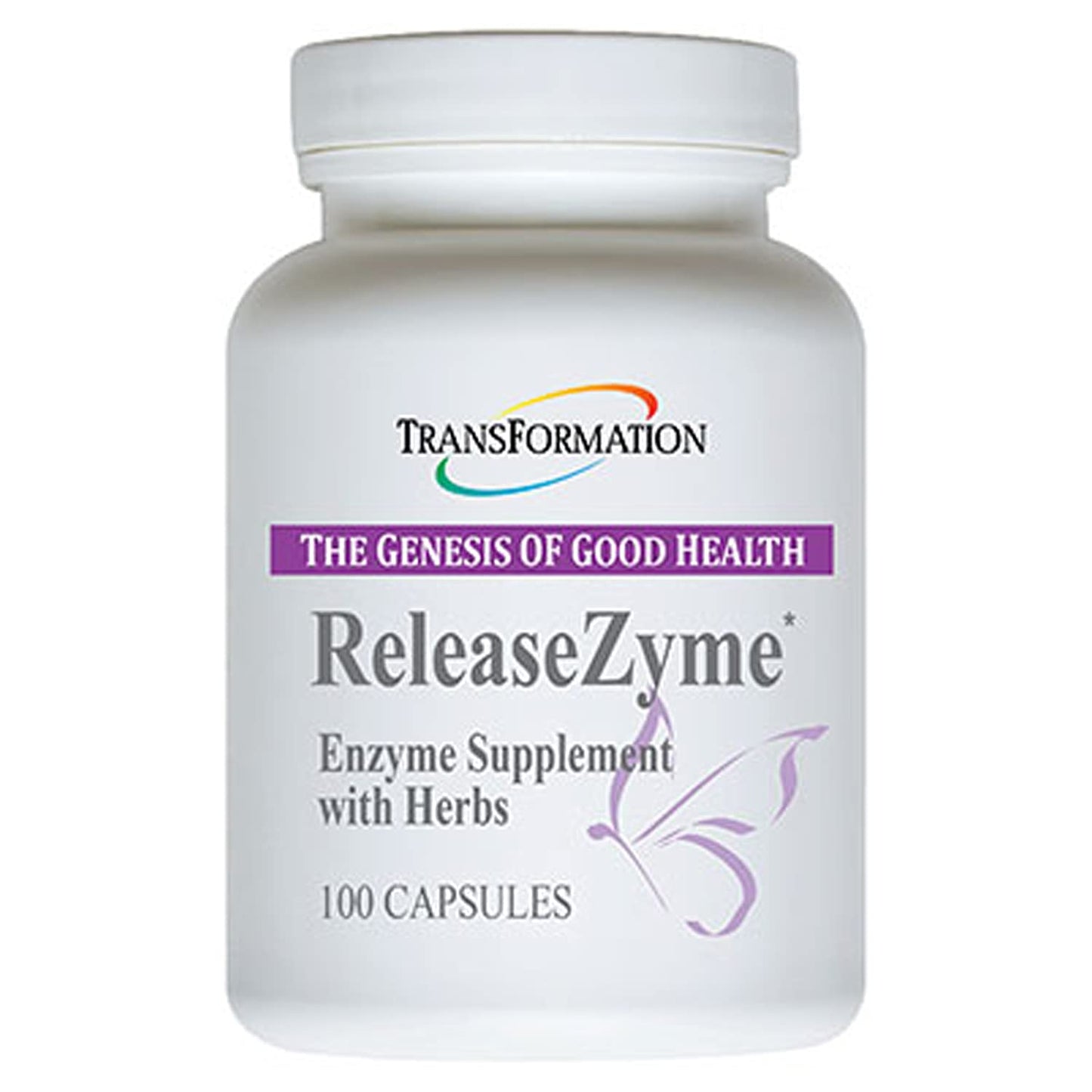 TRANSFORMATION ReleaseZyme Blend Enzymes Capsule, 100 Count