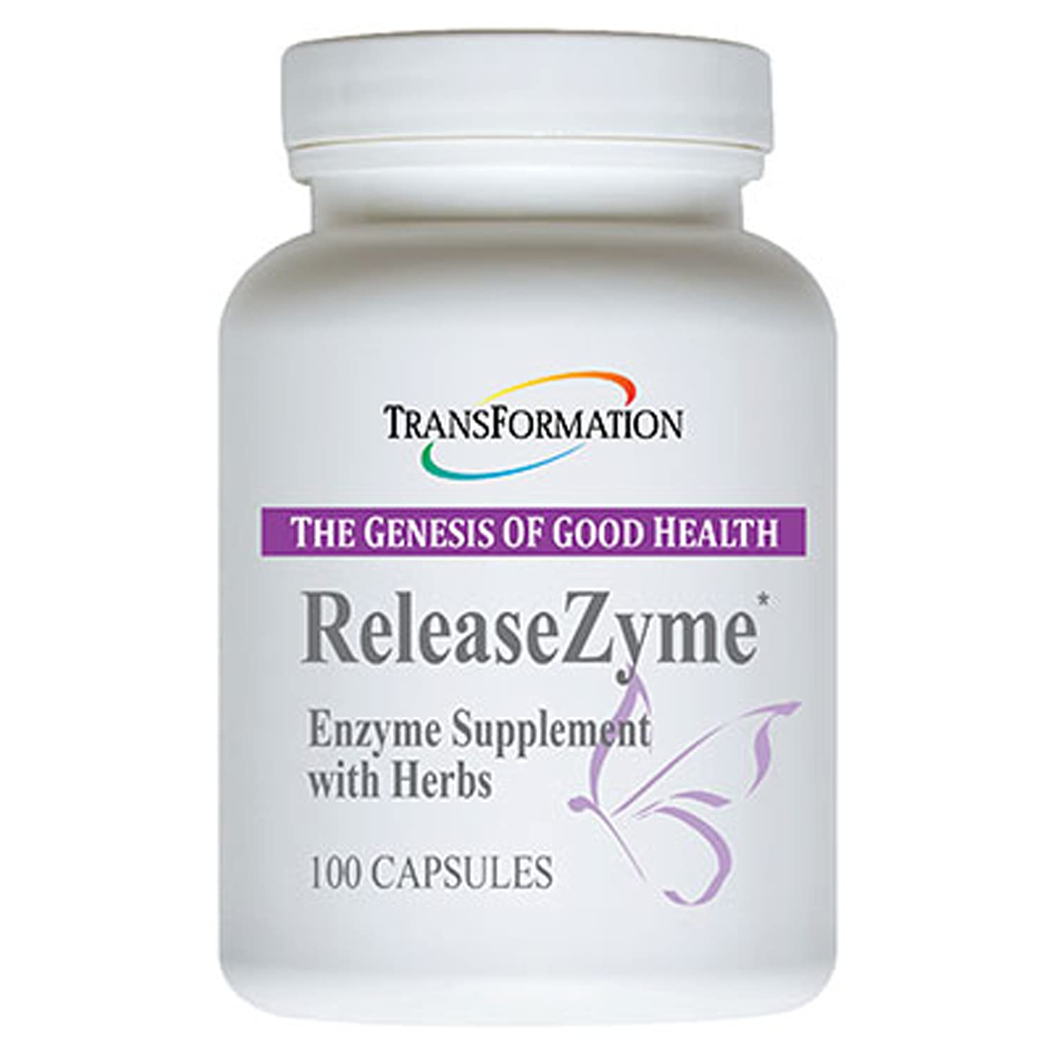 TRANSFORMATION ReleaseZyme Blend Enzymes Capsule, 100 Count