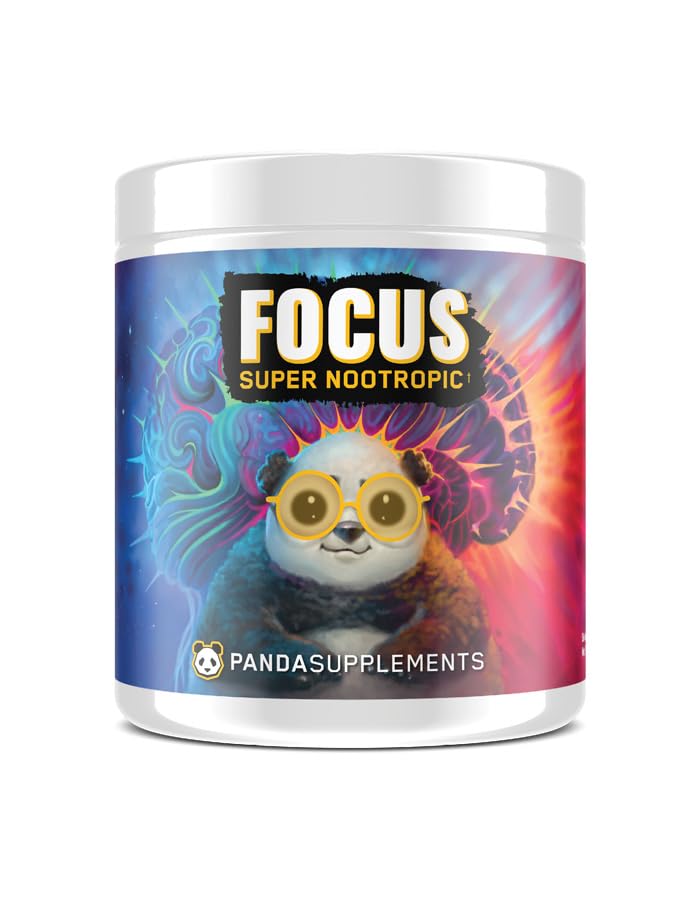 Underground Bio Labs Panda Supps Focus Super Nootropic 3.0 Powder 4.76 Ounce