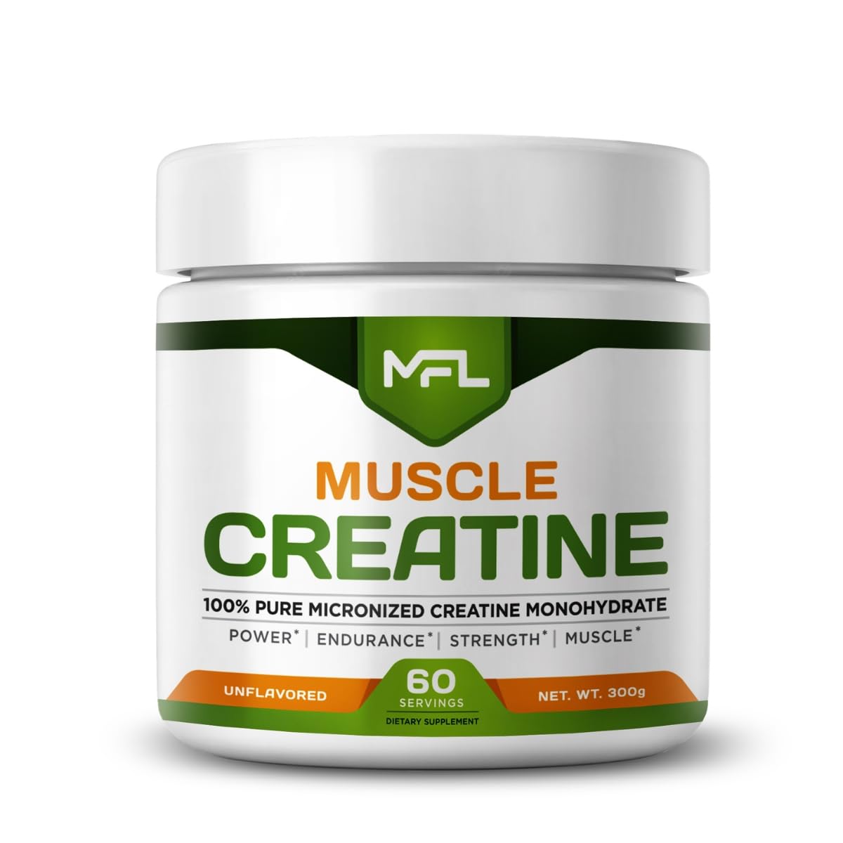 MUSCLE FOOD LABS Micronized Creatine Monohydrate Powder, 10.6 Ounce