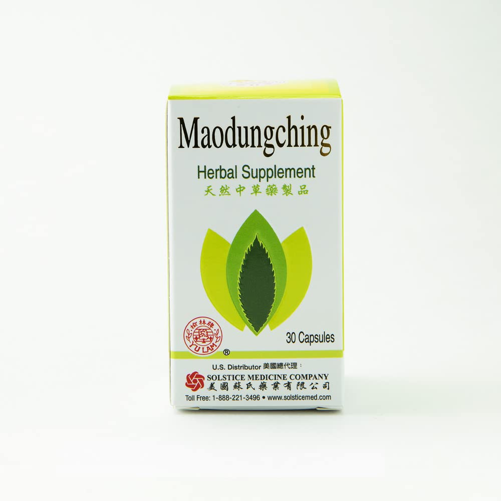 Solstice Medicine Company Maodungching Herbal Supplement (Pubescent Holly Root) Capsules 90