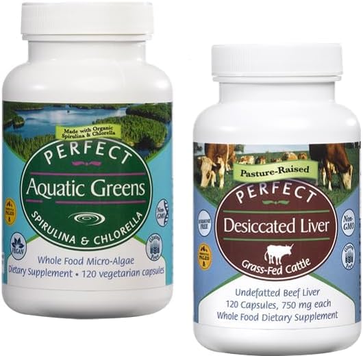 Perfect Supplements Desiccated Beef Liver Capsules (240 Count)