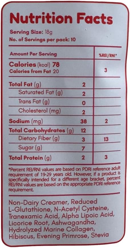 Generic Strawberries & Cream Collagen Drink Powder, 6 Count