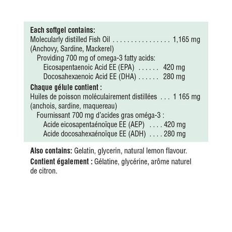 Jamieson Omega 3 Extra Strength No Fishy Aftertaste Softgels 100