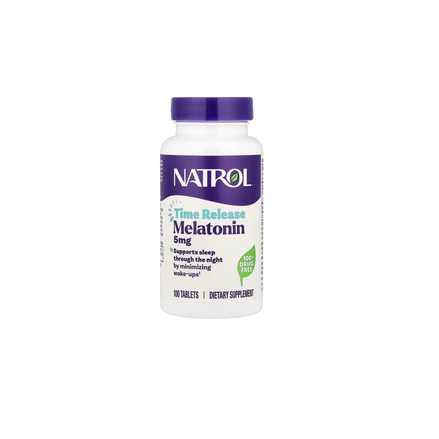 Natrol Melatonin 5 mg Time Release Tablet, 100 Tablets