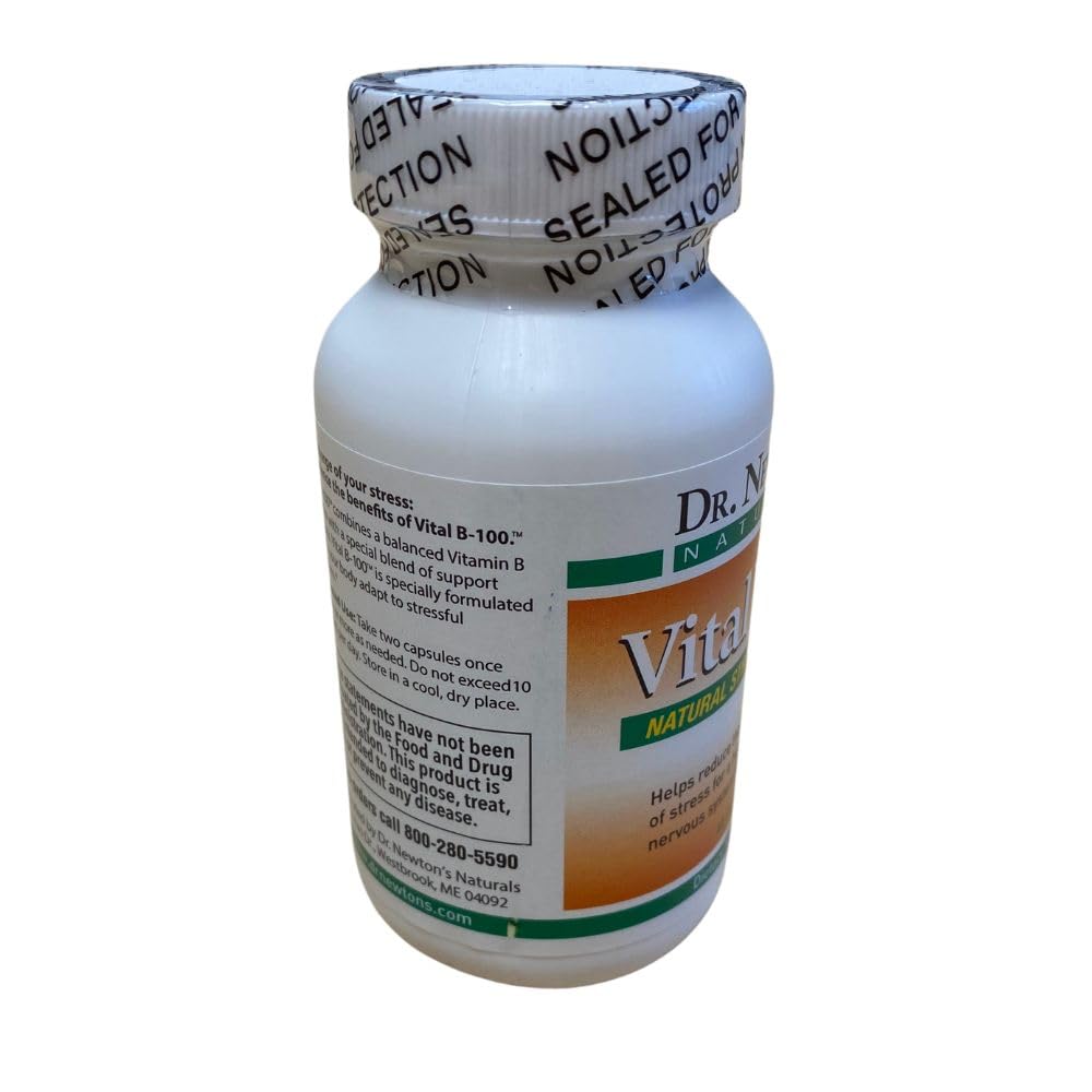 Dr Newtons Naturals Vital B100 Vitamin B Complex Supplement 60 Capsules