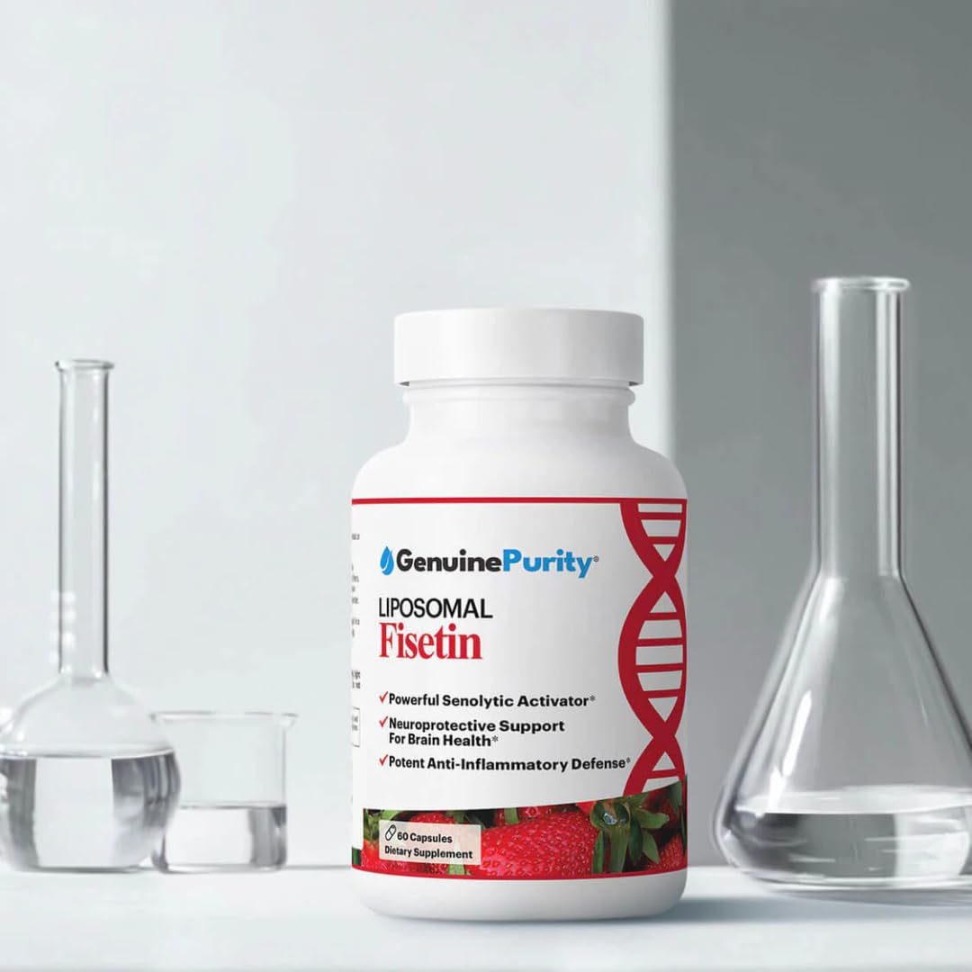 GenuinePurity Liposomal Fisetin 150mg Capsule, 60 Capsules