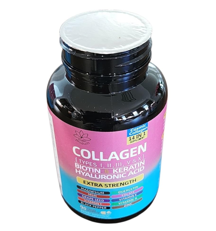 Main Products Collagen Peptides 14 in 1 Multi-Vitamin Capsule, 90 Count