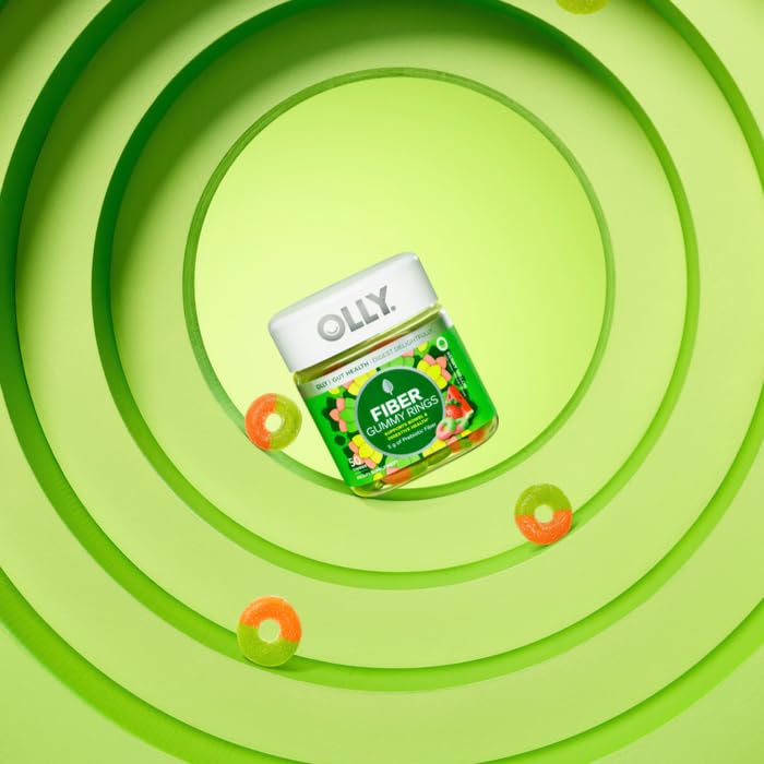 OLLY Fiber Gummy Rings, 100 Count