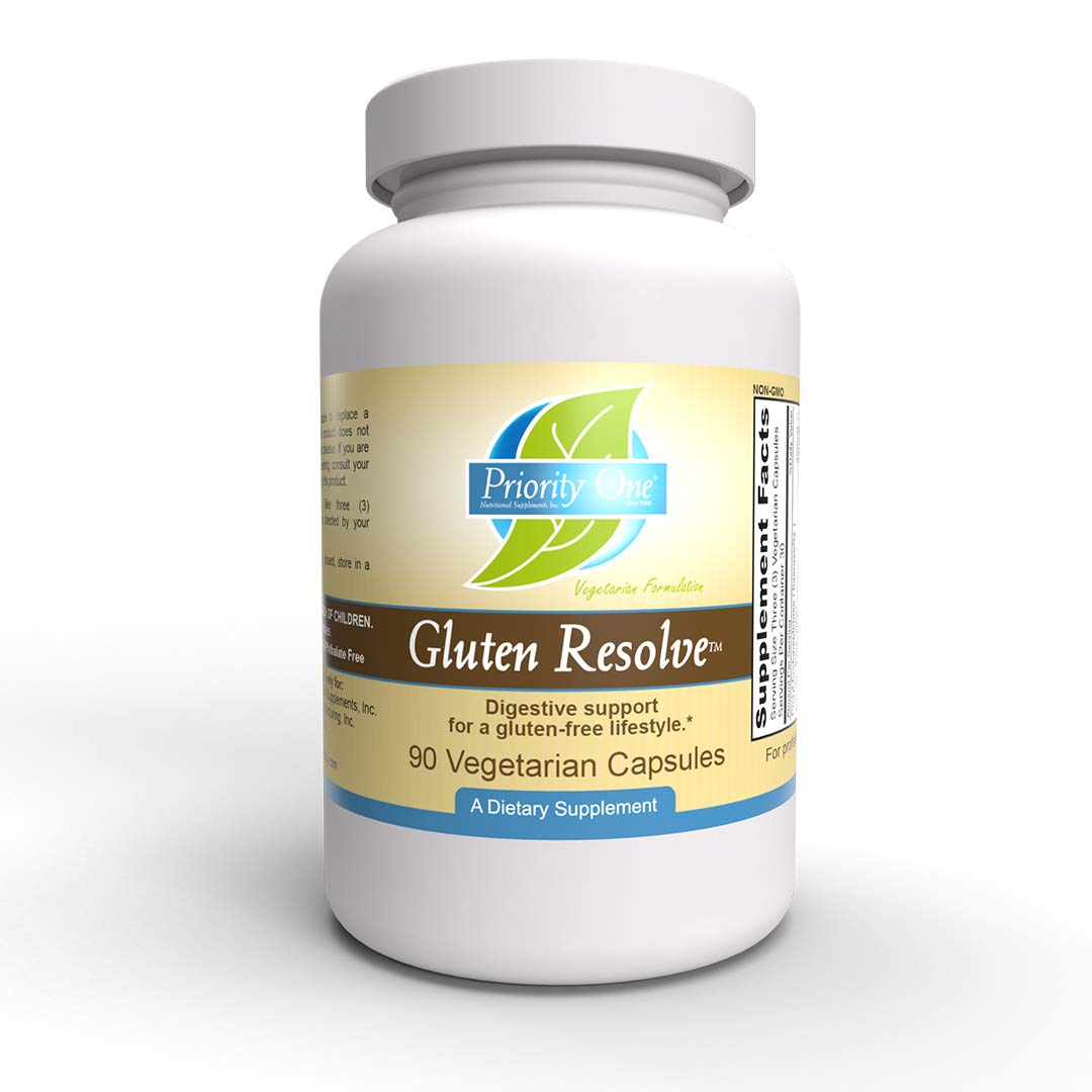Priority One Gluten Resolve 90 Capsules
