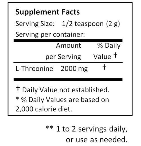 NuSci L-Threonine Powder 35
