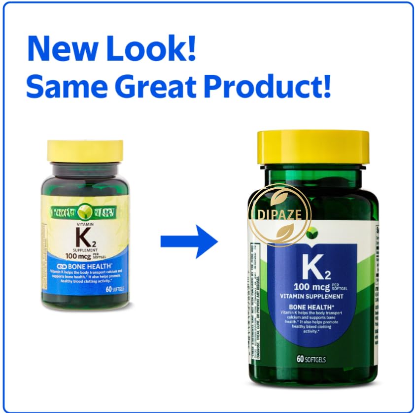 Generic Vitamin K2 Softgels Capsule 60 Count