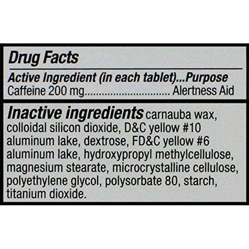 Vivarin Caffeine Alertness Aid 200mg Tablets, 40 Count