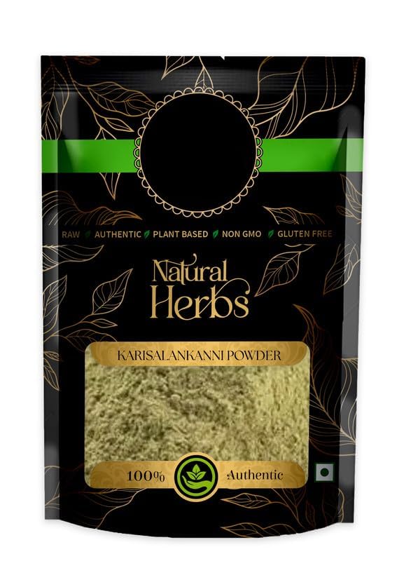 SENTA Karisalankanni Powder, Bharangaraj Powder, Liver Tonic to Treat Jaundice, 3.52 Ounces