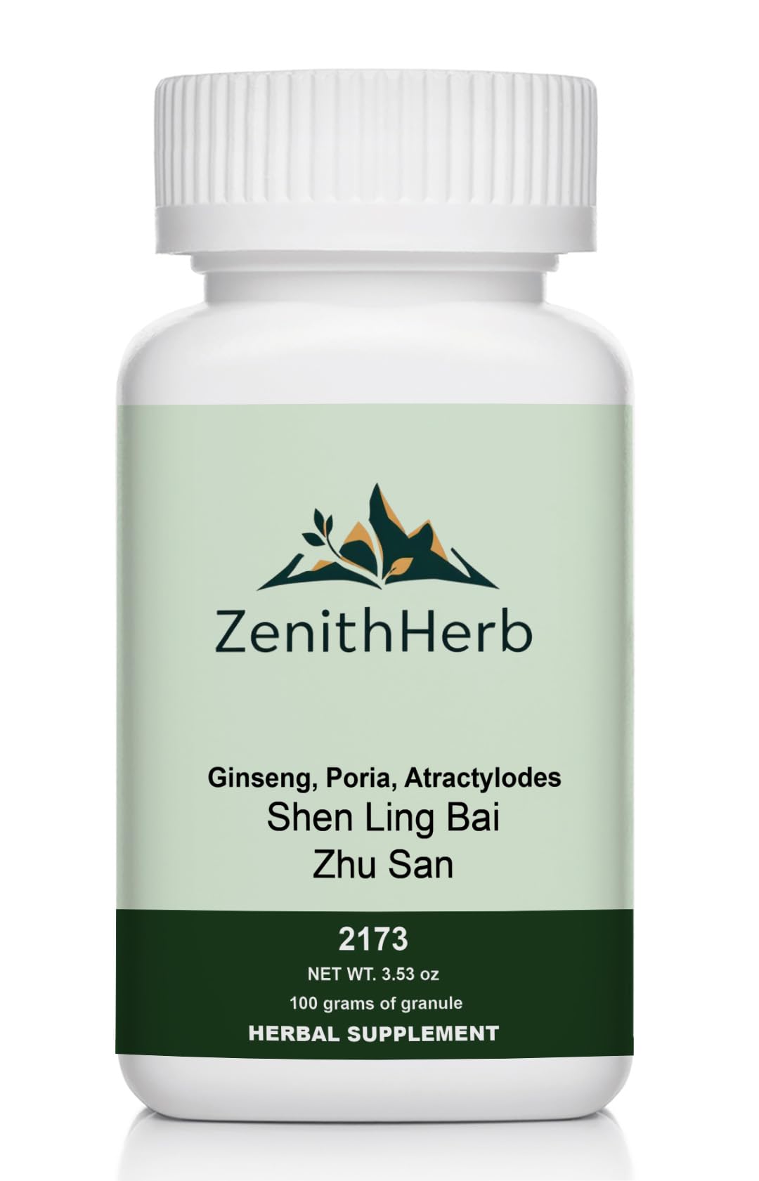 ZenithHerb Shen Ling Bai Zhu San/Ginseng, Poria & Atractylodes Powder 3.53 Ounce