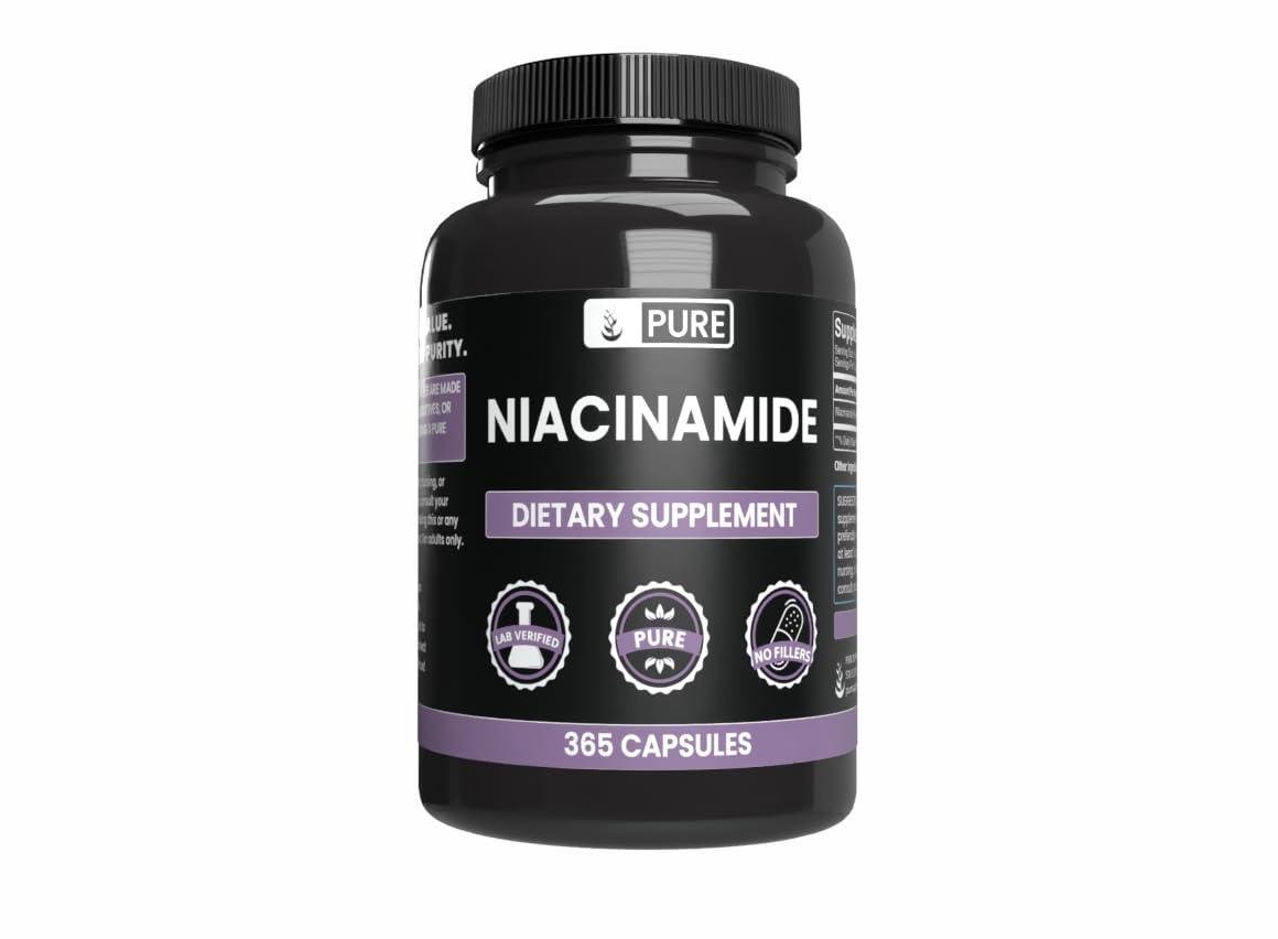 Pure Original Ingredients Niacinamide Capsule 365 Count