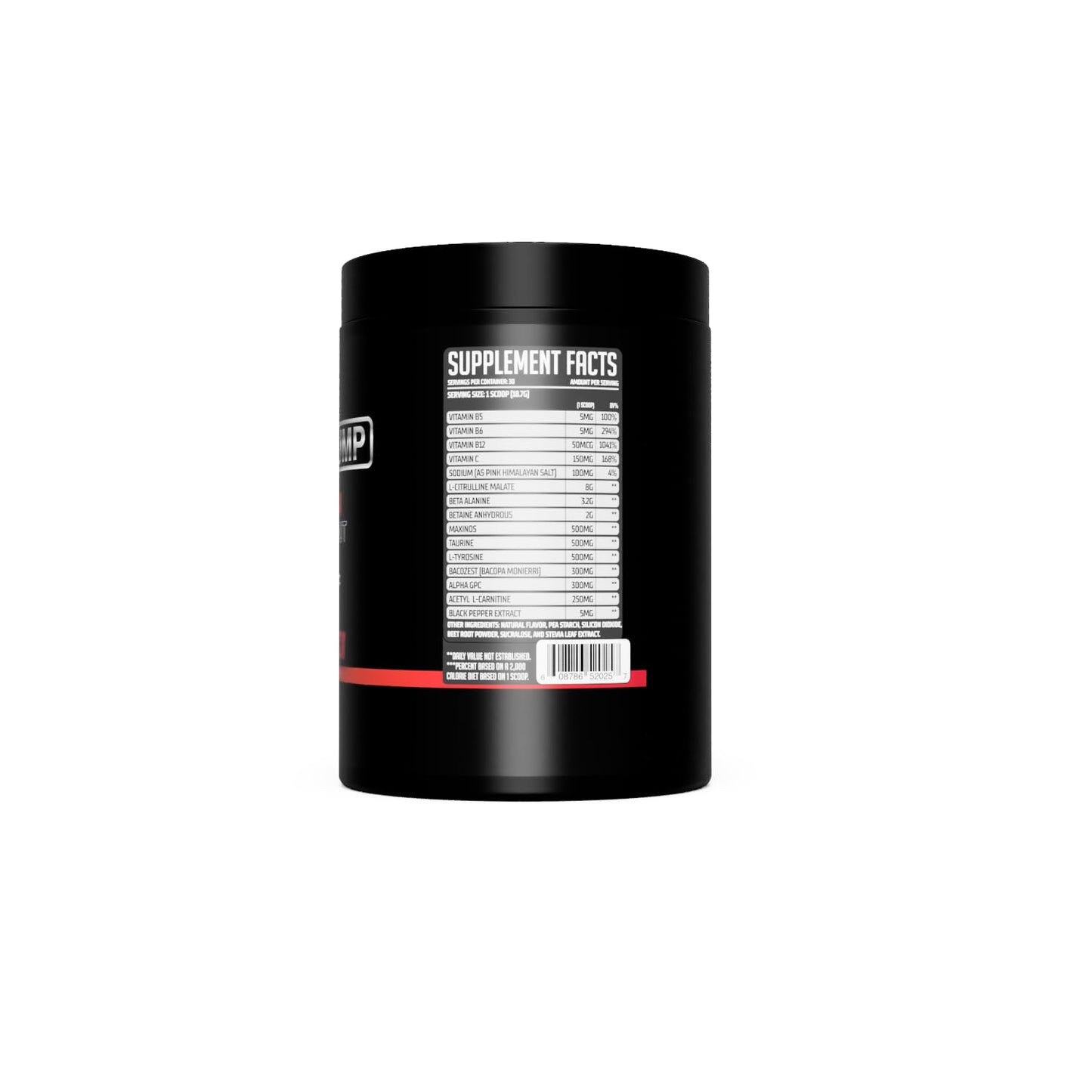GMU SPORT Clean Pump Non-Stim Pre-Workout Powder, 19.8 oz