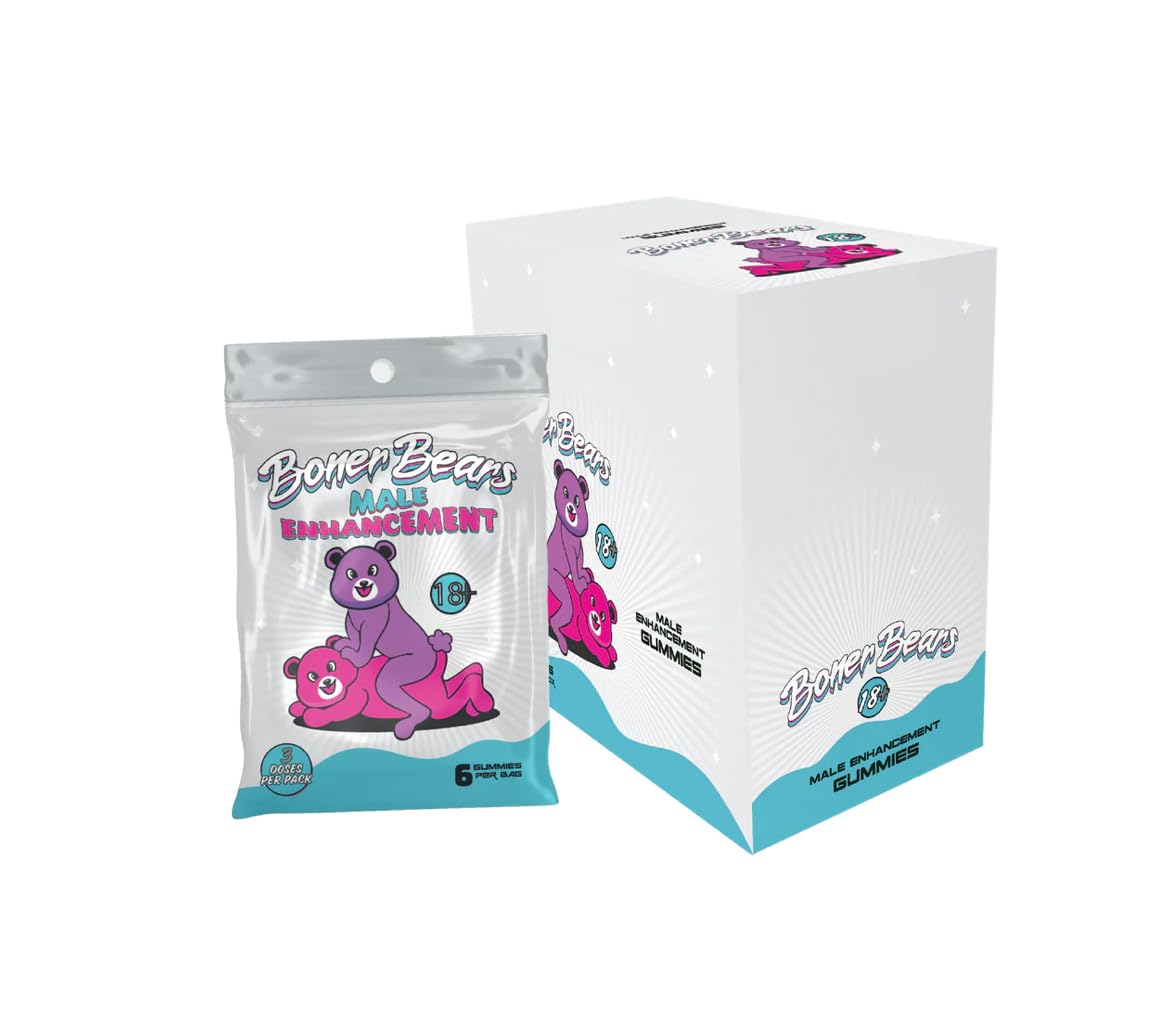 Boner Bears Gummies for Men Premium Support Gummy 30 Count