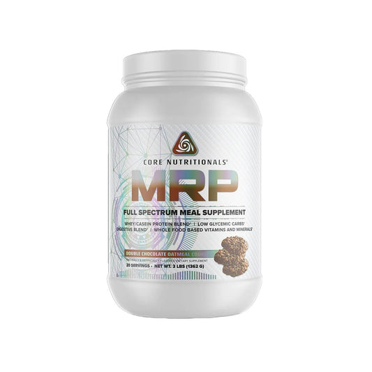 Core Nutritionals MRP Full Spectrum Meal Replacement Powder, 48 Servings, 3 lb, Double Chocolate Oatmeal Cookie