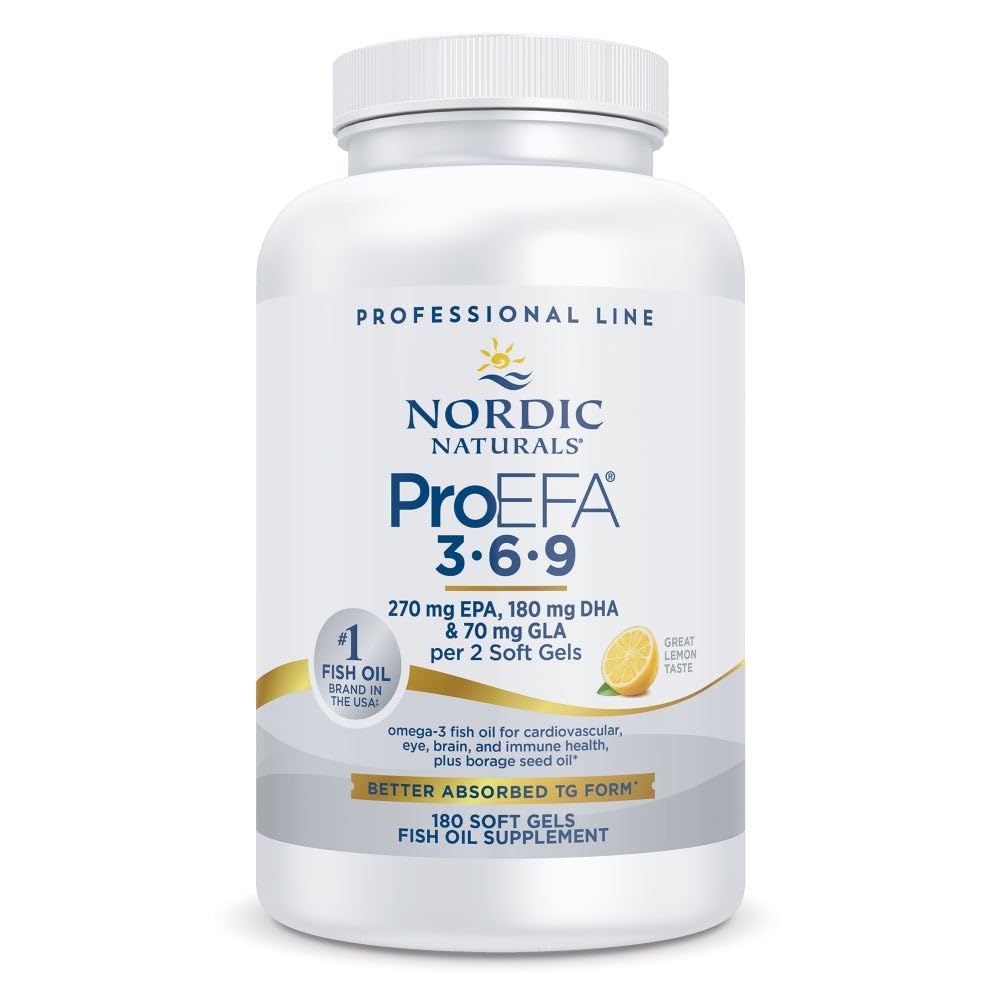Nordic Naturals ProEFA 3-6-9 Softgels 180