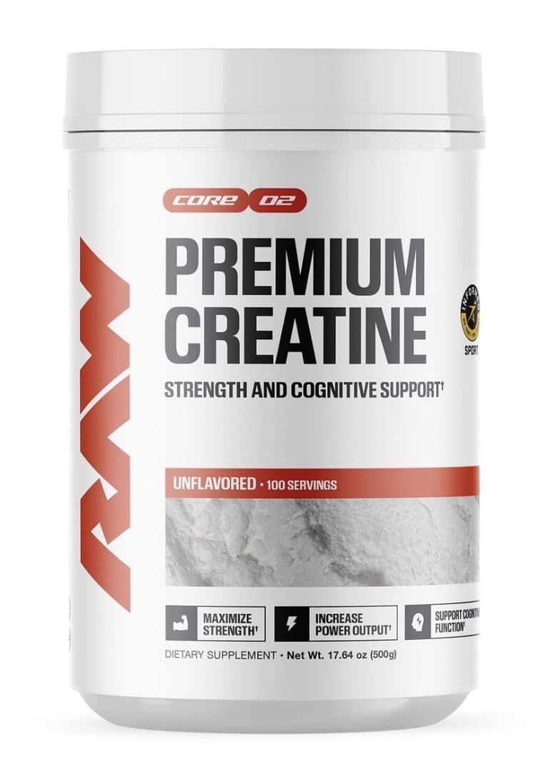 Generic Creatine Monohydrate Powder, Unflavored Micronized, 18