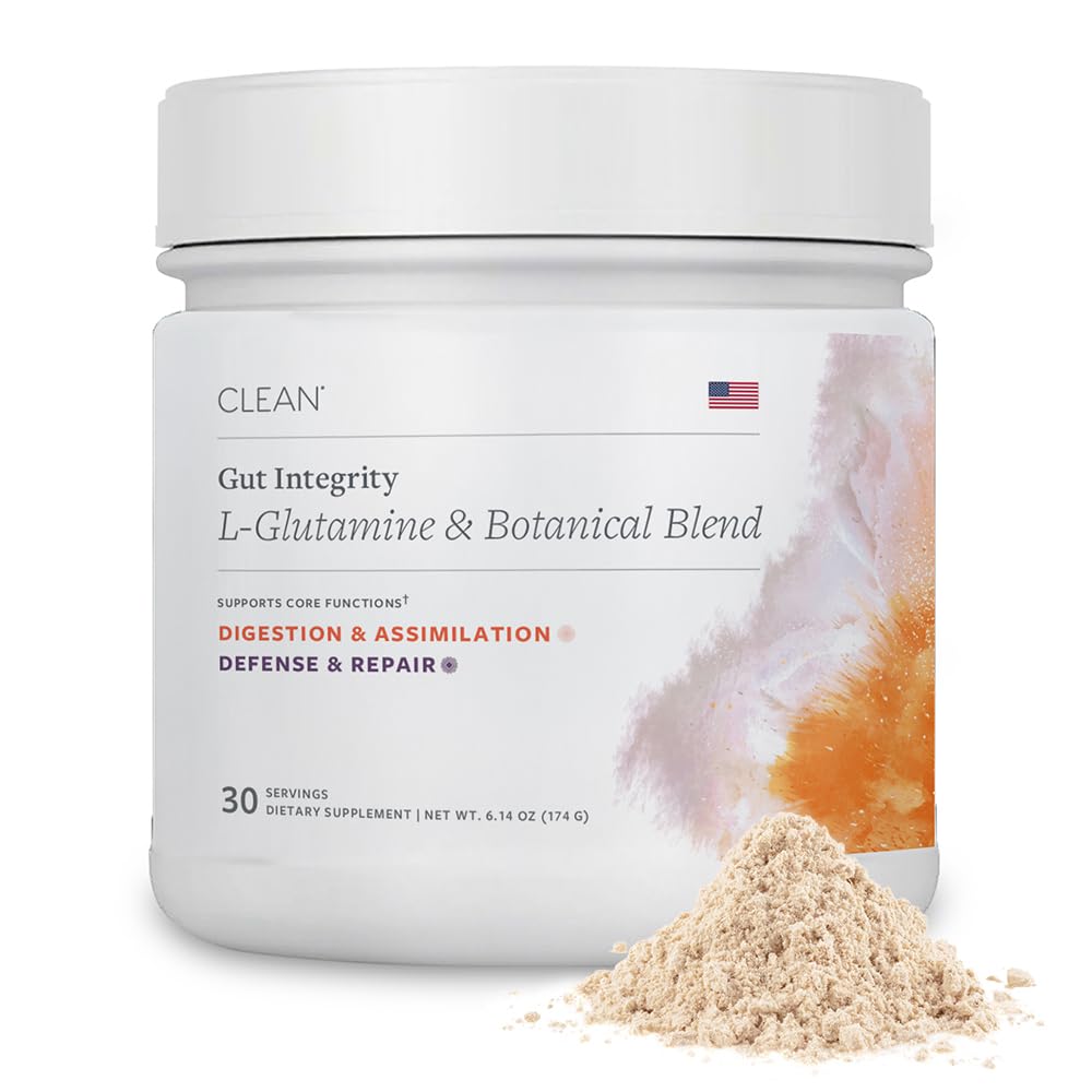 Clean Program Clean Gut Integrity L-Glutamine, Aloe, Soothing, Unflavored Powder 6.14 oz