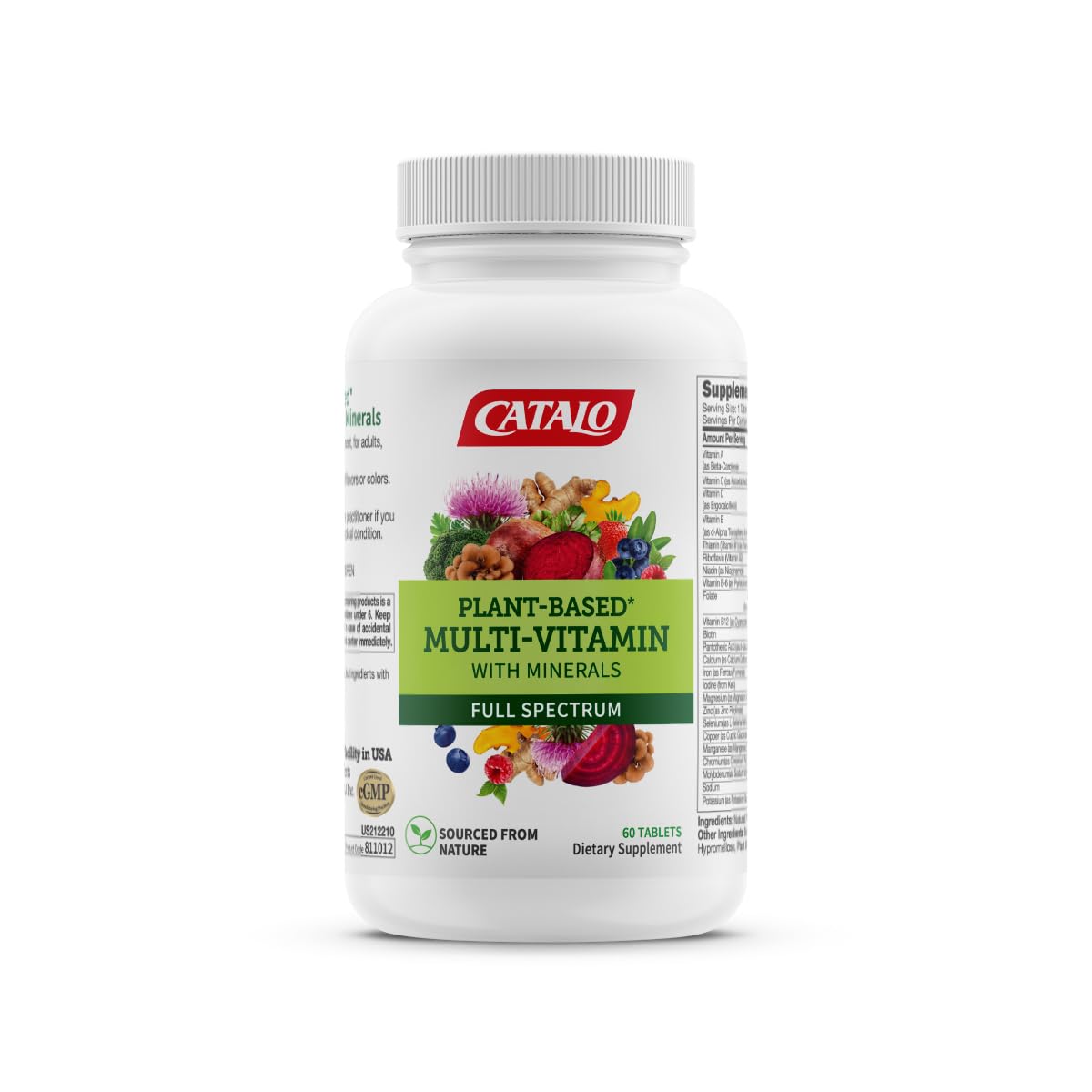 CATALO Multivitamin for Women & Men with Minerals Capsule 60