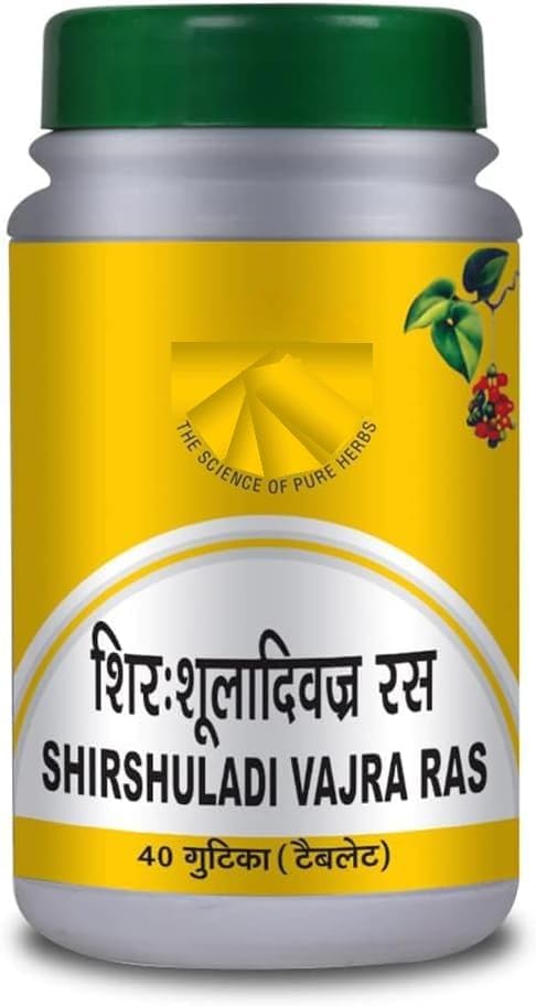 Generic Shirshuladi Vajra Ras Tablets 40 Count