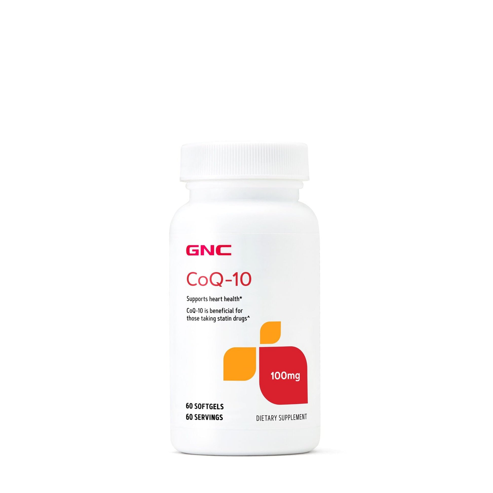 GNC CoQ10 100mg Softgels, 60 Count