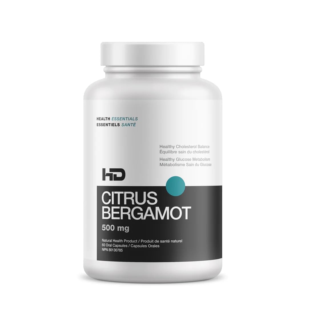 HD MUSCLE Citrus Bergamot Capsules 60 Count