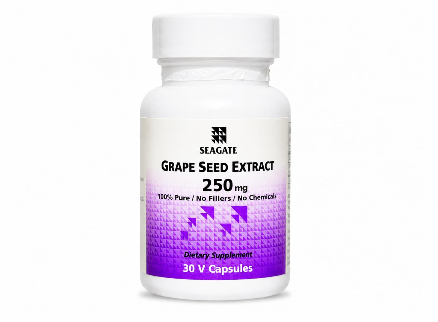 Seagate Grape Seed Extract 250 mg Capsules, 30 Count