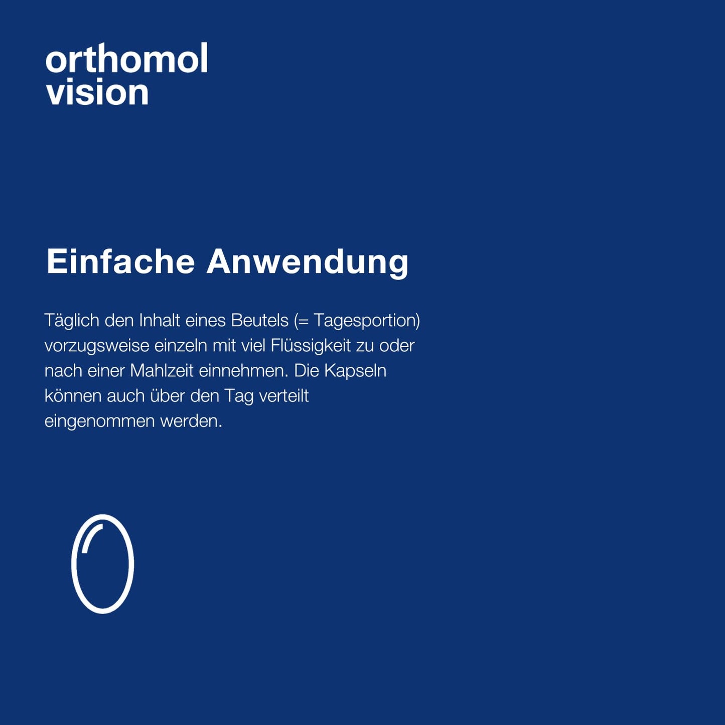 Orthomol Vision Capsule, 30 Count