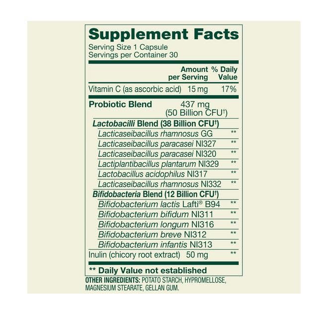 H4U Extra Strength Probiotic Vegetable Tablets 30 Count