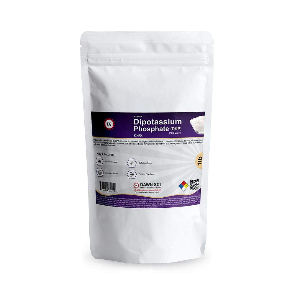 DSI-DAWN SCIENTIFIC Dipotassium Phosphate (DKP), Food Grade Powder, 16