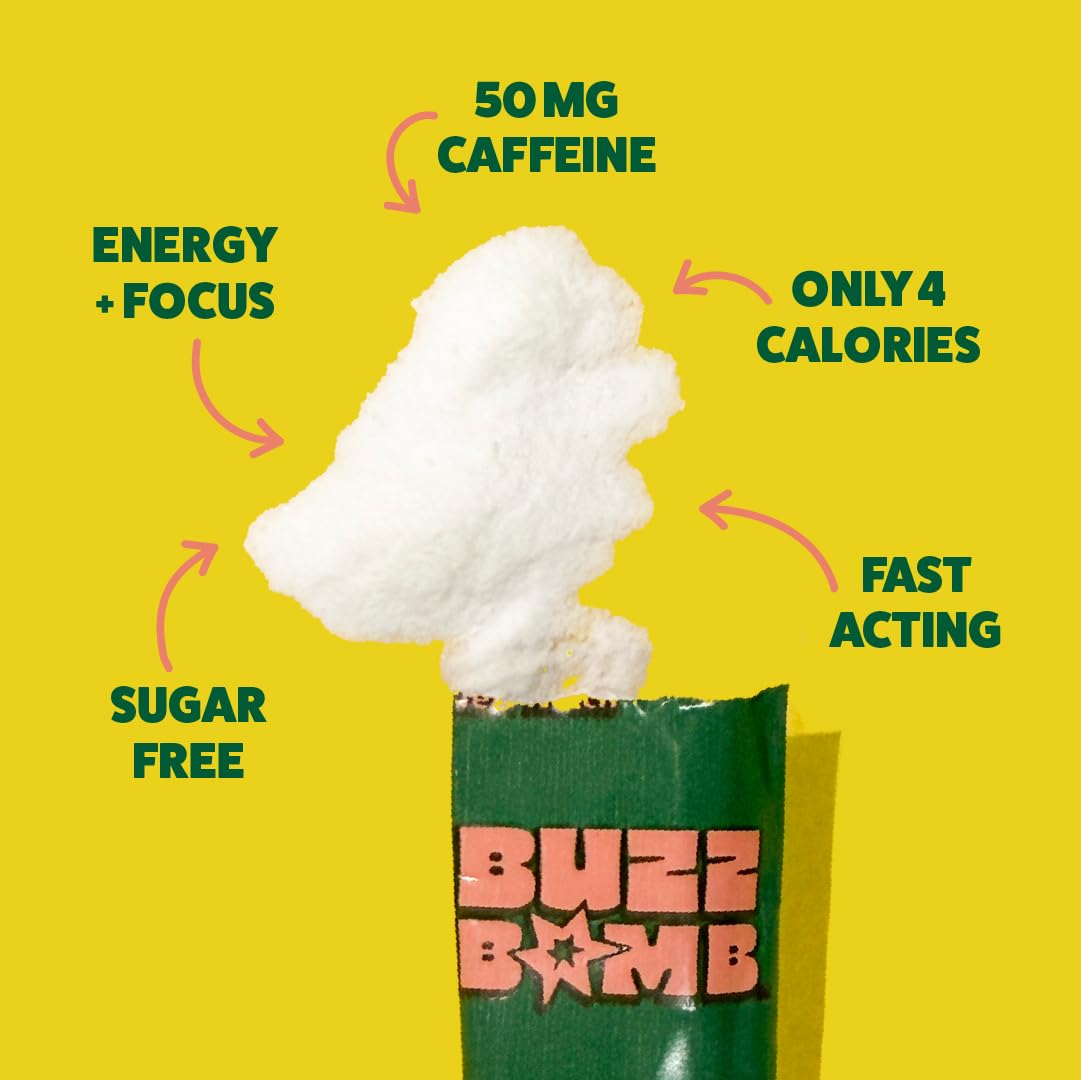BUZZ BOMB Energy Packets Powder 0.7 oz