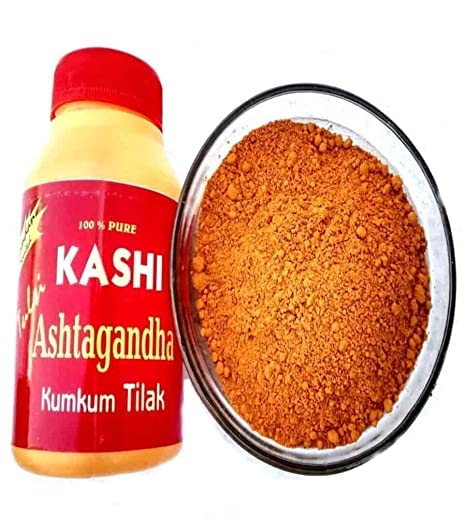 Generic Kashi Tulsi Ashtagandha Chandan Tilak Pure Chandan Powder, 1 Pcs