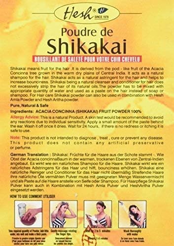 Hesh Herbal Shikakai Powder 7 Count