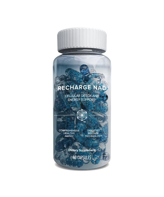 Isagenix Recharge NAD Targeted Release Capsules, 60 Count
