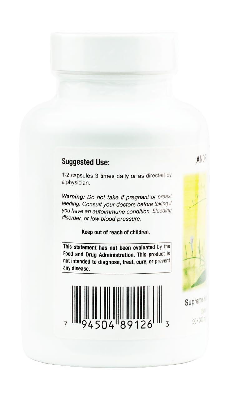 Supreme Nutrition Andrographis 180 Capsules