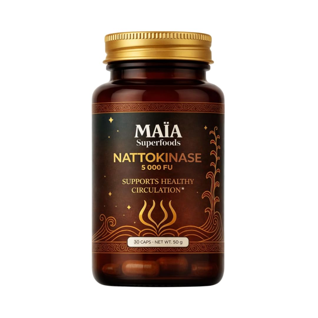 MAÏA SUPERFOODS Maia Nattokinase Capsule 30 Count