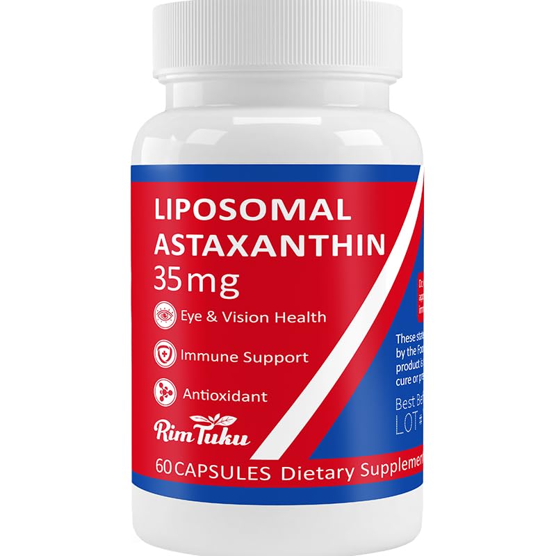 RimTuku Liposomal Astaxanthin 35mg Capsule, 60 Capsules