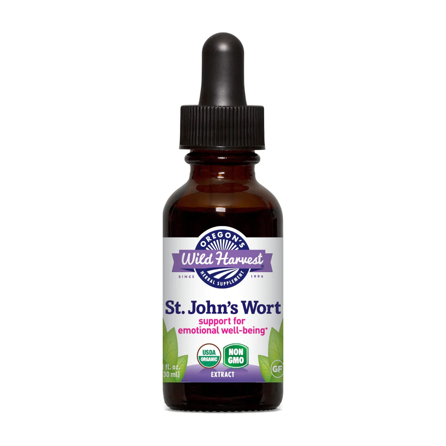 Oregon's Wild Harvest St. John's Wort Extract Capsules, 1 Count