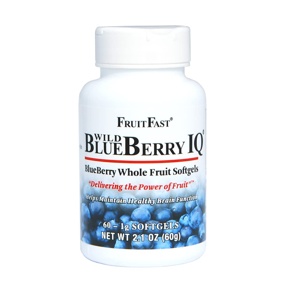 FruitFast Wild Blueberry IQ Softgel 1 Count